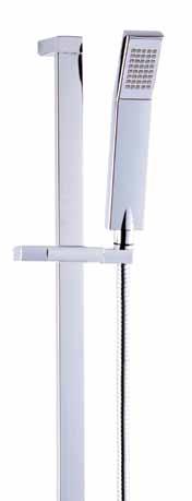 Duş Sistemleri Level 15782002 Level Sürgülü Duş Seti Metal Duş Spirali : 150 cm 1 Fonksiyonlu El Duşu 15786002 Level Askılı Duş