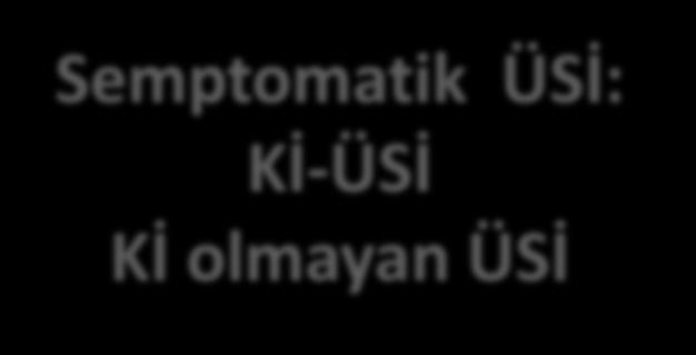 ÜSİ - CDC Tanımları