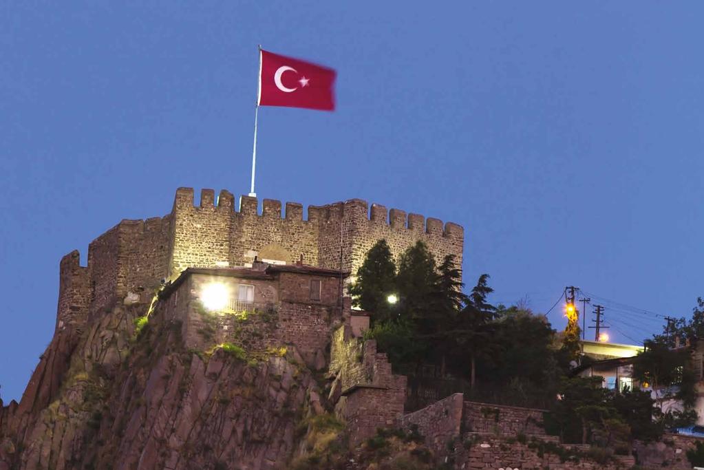 GÜVENİN SİMGESİ M.Ö. 2. yüzyıl başından beri varlığı bilinen Ankara Kalesi birçok medeniyet için güven sembolü olmuştur.