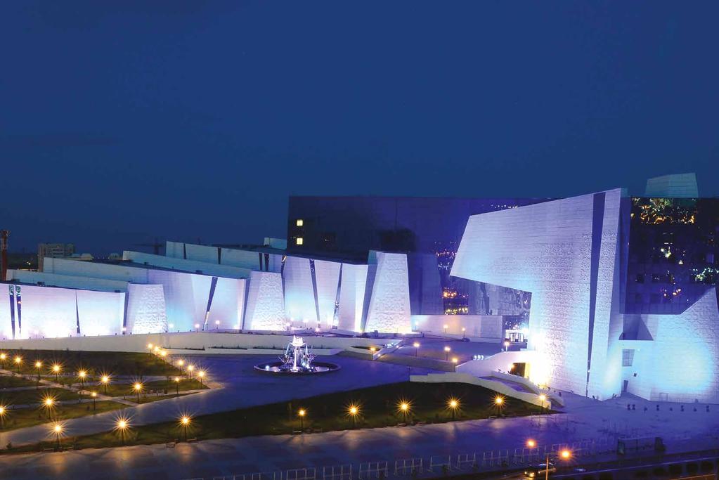 GELECEĞİN RESMİ Kazakistan Milli Müzesi 74 bin metrekarelik toplam alanı ile dünyadaki ilk 10 büyük müzeden biridir.