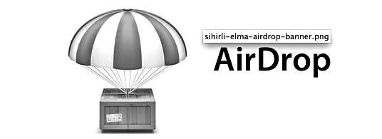 Air- Drop özelli ini destekleyen bir Mac bilgisayar n z varsa ayn kablosuz a a ba l olmaks z n bilgisayarlar aras nda dosya