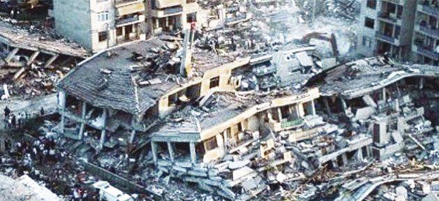 TMMOB den MARMARA DEPREMİ'NİN 18. YIL DÖNÜMÜNDE YENİDEN SORUYORUZ: SESİMİZİ DUYAN VAR MI? 17 Ağustos 1999 tarihinde gerçekleşen Büyük Marmara Depremi'nin 18.