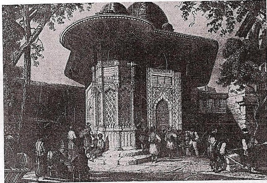 33 Resim No. 4: W.H. Barrlett tarafından çizilmiş Saliha Sultan Çeşmesi gravürü Resim No.