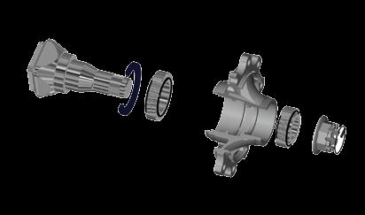 PORYA / HUB Porya, Rulmanlar ve Kampana Hub, roller bearing and drum brake Aks Bağlantı Somunu Axle stud nut ÖZKOÇ TRAX Porya: Ağırlığı az