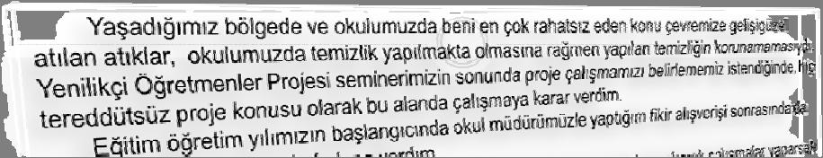 YANSIMAM ÖĞRENCİLERİN YANSIMALARI Bir gün birlikte kantine giderken bu proje hakkında bir afiş gördük.