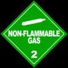 Sınıf 2: Gazlar Sınıf 2.1: Yanıcı Gazlar 454 kg (1001 lbs) olan ve at 20 C (68 F) altında gaz halinde bulunan maddelerdir.
