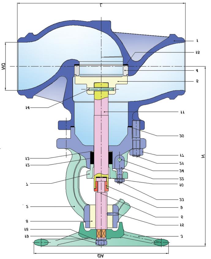 Baskıı Gobe Vana DN - 0 Tip: YGV Aın Kaynakı Kuan ıdığı Ak ışkanar: Buhar, k ızg ın su, s ıcak su, su, k ızg ın ya ğ, LPG, akaryak ıt, bas ınçı hava vb.