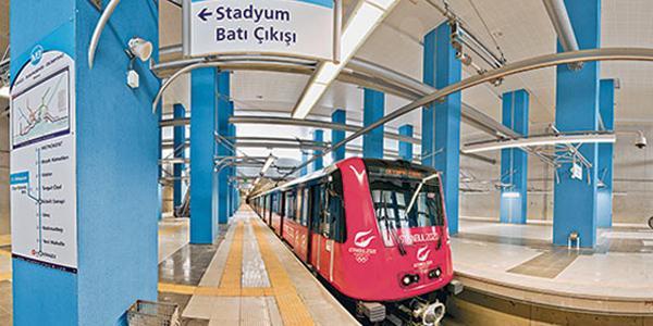 2.3.2 M3 BaĢaksehir-Olimpiyatköy metro hattı Yapımına 2006 yılında başlanan ve Başakşehir- Kirazlı Olimpiyatköy arasında hizmet verecek olan metronun uzunluğu yaklaşık 16 km olup 11 istasyona