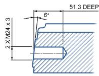 Drafting Hole Callouts on Non-Planar Faces