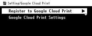 5 Oki Data aygıtını Google Cloud Print'e kaydedin.