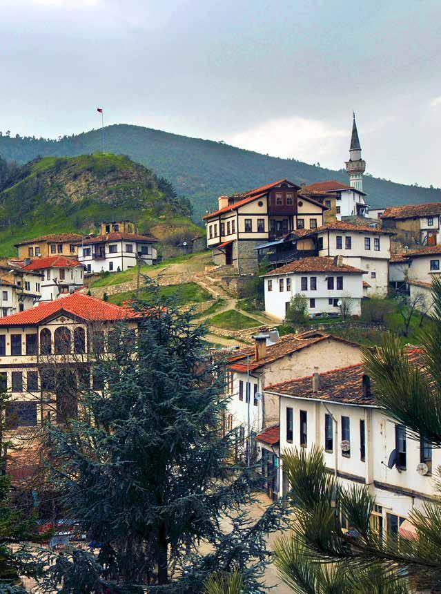 TÜRKİYE I TARAKLI I 49 Sakarya nın en eski yerleşim yerlerinden biri olan Taraklı, antik dönemden itibaren birçok medeniyetin gelip geçtiği, tarihe tanıklık etmiş bir Anadolu kenti.