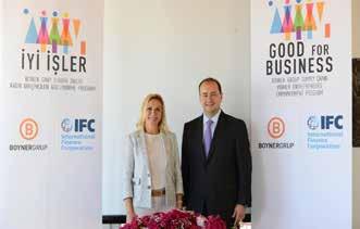 Türkiye de TÜSİAD bünyesinde yürütülen Global Compact Türkiye sekreteryası altında bulunan Tedarik Zinciri Sürüdürülebilirliği Çalışma Grubu, 2013 yılından beri faaliyetlerini Boyner Grup başkanlığı