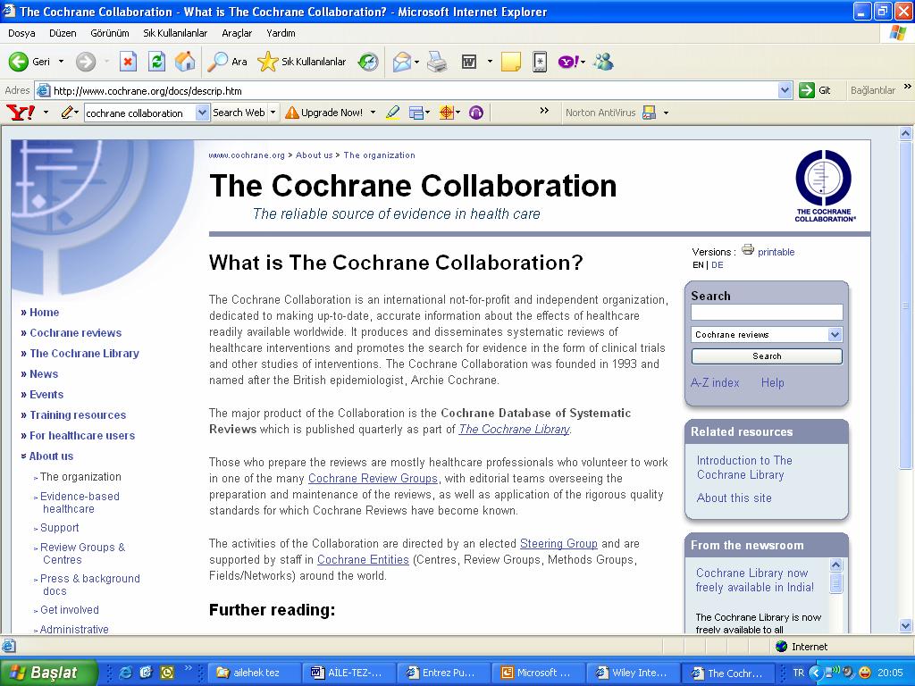 www.cochrane.org 05.08.