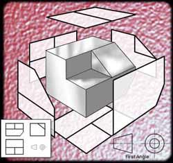 Orthographic projection is based on two principal planes one horizontal (HP) and one vertical (VP) intersecting each other Dr C Erdem IMRAK @ 2004 5