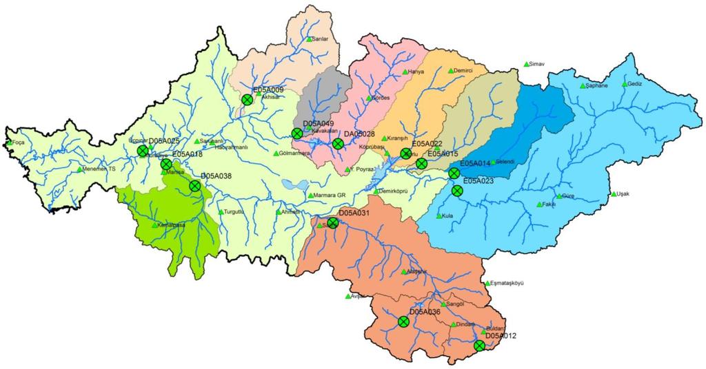 Sistem Kavramı Hidrolojik Çevrim Medar Alt Havzası Kayacık Alt Havzası Gediz Nehri Anakol İstasyonları Gördes Alt Havzası Demirci Alt Havzası DeliinişAlt Havzası Selendi