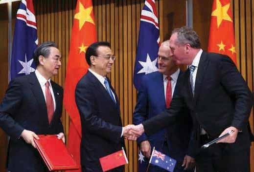 Haber -Yorum 109 ğu Mekanizması ve Enerji Bakanları Diyalog Mekanizmasının kurulduğu ve 2017 yılının Avustralya-Çin Turizm Yılı olarak ilan edildiği açıklandı.