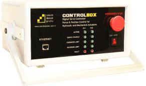 3.2.2 Dijital servo kontrol ünitesi CONTROLBOX hidrolik ve elektro-mekanik verenler ile sarsma tablaları için geliştirilmiş bir sayısal servo kontrolördür.