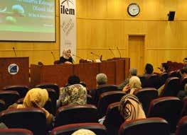 Hümeyra Özturan gave her lectures on the