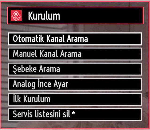 Otomatik Kanal Ayarlama İPUCU: Otomatik kanal ayarlama özelliği, yeni hizmetler veya kanalları kaydetmek üzere TV setini ayarlamanıza yardımcı olacaktır.