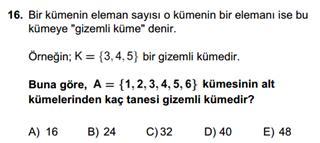 4 gram kullanılırsa; x 4 gram karışım kalır. Doğru Cevap : D şıkkı. sefer : x 4 x 4 4x 8 gram karışım olur.