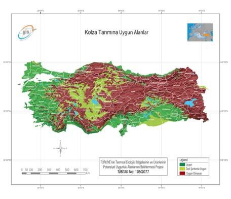 Şahin GİZLENCİ, Mustafa ACAR, Mevlüt ŞAHİN Gölü Havzası, Göller yöresinin erken tava gelen derin yapılı topraklarında kolza arpa gibi yazlık olarak yetiştirilebilir.