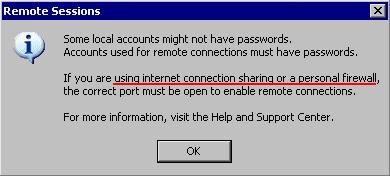 Bu- uyarı Remote Eğer penceresinde internet desktop veya bağlantısı ikiwan önemli üzerinden yaparken bilgi var;bağlanılacaksa, elbette bu bilgisayar ve ağ'da üzerinde