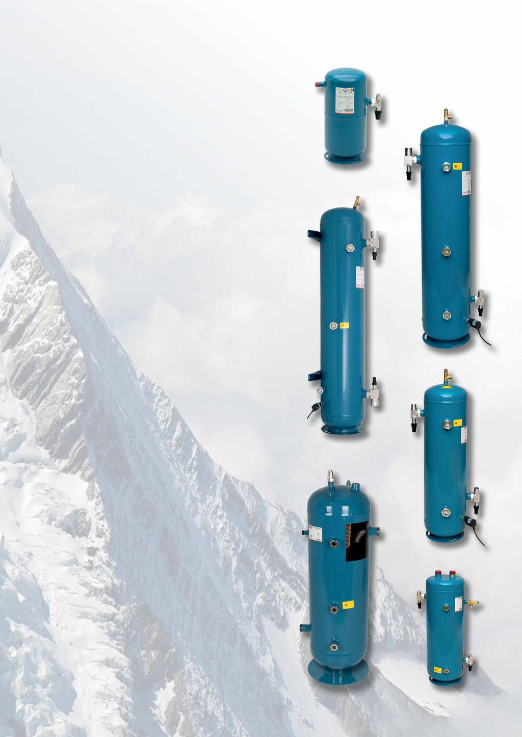 VLR.A.33bseries VERTICAL LIQUID RECEIVERS VLR.A.33bseries [PS] 33 Bar Available Fluids HCFC, HFC, NH3, R600A, R290 V.33bseries V.33b - HV.33b - C.33bseries [PS] 33 Bar Min./Max.