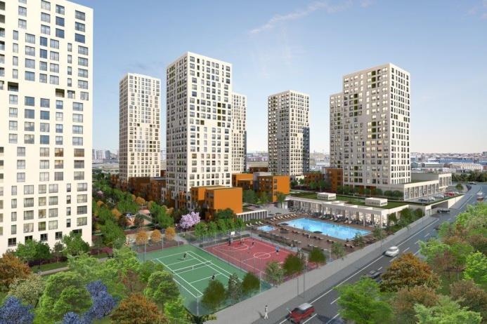 Gayrimenkul Geliştirme Grubu Devam Eden Projeler HEP İstanbul Projesi Genel Bakış: Mayıs 2013 te satın alınan 56.800 m² arsa üzerinde geliştirilmektedir. 1.