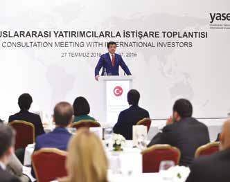 Ekonomi Bakanı Nihat Zeybekci, Uluslararası Doğrudan Yatırımcılarla Biraraya Geldi / 27 Temmuz 2016 Minister of Economy Nihat Zeybekci Came Together with International Direct Investors / July 27,