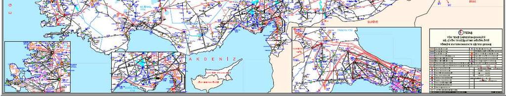 411 MVA) İLETİM HATTI UZUNLUĞU - 16944 km 400 kv - 34239 km