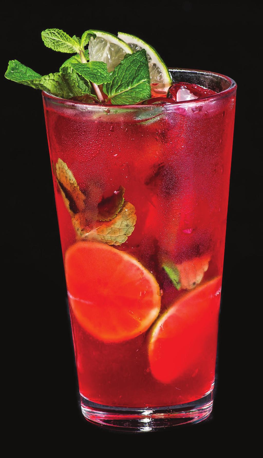 SOĞUK ÇAYLAR Cranberry-Raspberry Iced Tea / 8.00 Kızılcık-Ahududu buzlu Çay / Strawberry-Basil Iced Tea / 8.00 Çilek-Fesleğen buzlu Çay / Rose Syrup Iced Tea 8.