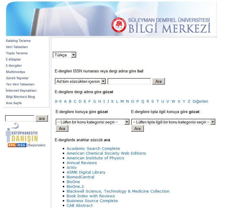 I.C.6.4.10.Bilgi Merkezi Süreli Yayınları http://hs7nx8de4e.search.serialssolutions.