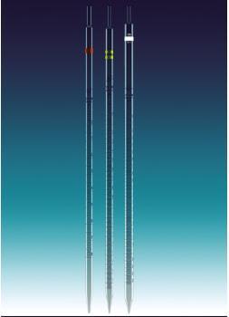 Genel laboratuvar gereçleri Cam pipetler 1, 2, 5, 10, 20 ml lik hacimlerde olabilen,