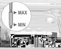 Motor yağı ölçüm çubuğunun üzerindeki MAX seviyesini geçmemelidir.