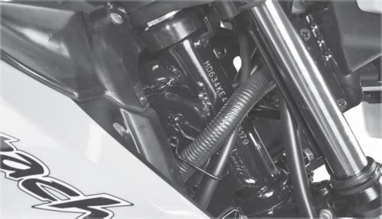 APACHE RTR 180 HYPER EDGE MOTOSİKLETİNİZİ TANIYIN MOTOSİKLET TANIMLAMA NUMARASI Motosikletin tanımlanması için şasi ve motorun seri numaraları