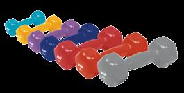 VOIT VINYL DIPPING DUMBBELL SET VOIT