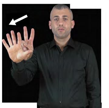 130 Ses olayının yeri Türk İşaret Dili Dilbilgisi Kitabı TİD de YİRMİ işareti, el şeklinin iki yana doğru bilekten hareket etmesiyle oluşmakta olup bu sözcük, BEŞ gibi bir sözcük ile birleştiğinde bu