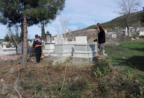 CENAZE VE Mezarlık bakım HİZMETLERİ Pazarcık İlçesinde 50