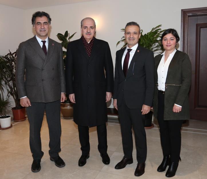 Ankara ziyaretimizde Başbakan Yardımcısı Sayın Numan Kurtulmuş ile de görüşme imkanı bulduk.