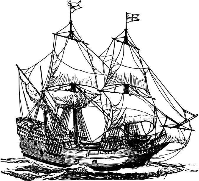 yüzyılda yüksek bordalı gemilerin yapımı çoğalmış ve İspanya ile Hollanda bordası büyük yük gemileri kullanmaya başlamıştır.