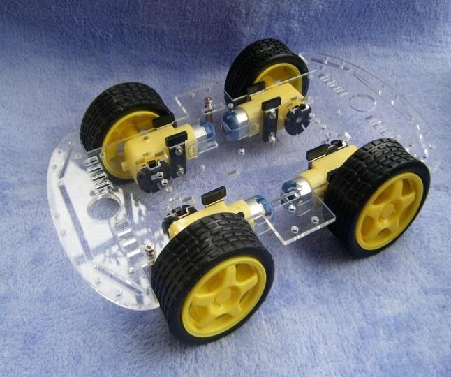 7: Rc Car Robot Kiti ve DC Motorlar [16] Hazır RC Car projeleri için