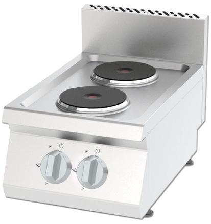 Pişiriciler / Cookers 600 Seri / Series Ocak / Cooker Kod / Code : 806430702 Model No : KEO-4060 Boyut / Size (mm) : 400 x 620 x 300 üç / (Kw) : 3,5 Voltaj / Voltage : 400 V Hacim / Volume(m³) : 0,11