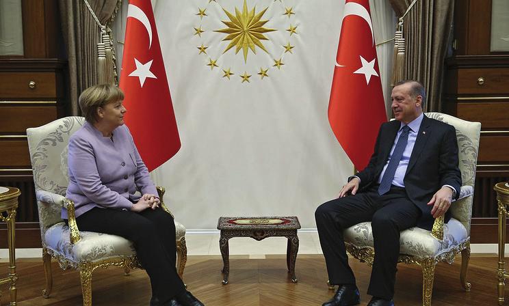 A.MERKEL İN TÜRKİYE ZİYARETİ 2-3 Şubat 2017 tarihlerinde Almanya Başbakanı Angela Merkel Türkiye Cumhuriyeti ne bir ziyaret gerçekleştirdi. Ziyaret kapmasında A.