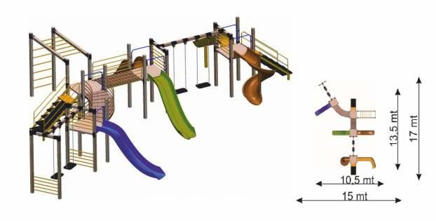 Wooden Playground OPA-03