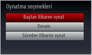 Anında Kayıt Bir program izlerken ani bir durum kaydına başlamak için (KAYIT) tuşuna basınız. EPG üzerindeki bir sonraki olayı kaydetmek için kumandanızda bulunan (KAYIT) düğmesine yeniden basınız.