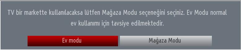 Alfabetik olarak sıralanmış bütün dil seçeneklerinde Hoş geldiniz, lütfen dil seçimini yapınız! mesajı çıkar.