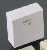 042 15 gr ST-11.102.043 20 gr ST-11.102.044 25 gr ST-11.102.045 30 gr 118 Engraved Logo can t be made on these cut soaps.