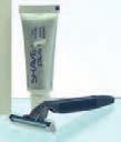 Shaving Kit Traş Seti Shaving Cream and double razor in sachet packed in personalized ivory colour corrugated box.