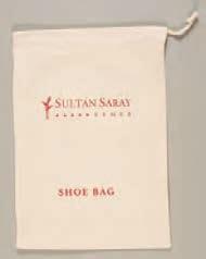Serigrafi logo baskılı Shoe Bag Ayakkabı Torbası Linen, personalized with embroidery or silk screen