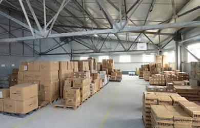 The products identified and coded by the variant system are stored in the warehouses of various product lines, and directed and managed through Barcode systems.